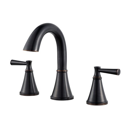 Pfister Pfister Cantara 2-Handle 8" Widespread Bathroom Faucet in TB LF-049-CRYY